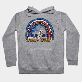 Miami Patriotic 4th of July Design Hoodie